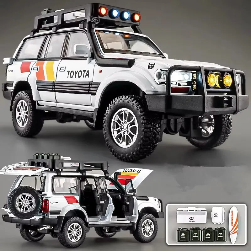 Toyota Land Cruiser LC80 Scale Model Diecast Metalcar