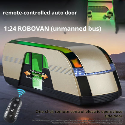 1:24 Robovan Alloy Model Bus with Remote Control Auto Door | Diecast Bus India