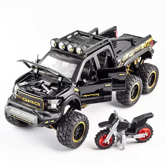 Beast Ford Raptor Scale Model Diecast Metalcar - All Size