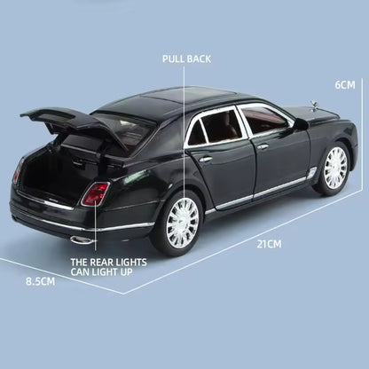 Bentley Mulsanne Scale Model Diecast Metalcar - All Size