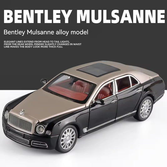 Bentley Mulsanne Scale Model Diecast Metalcar - All Size