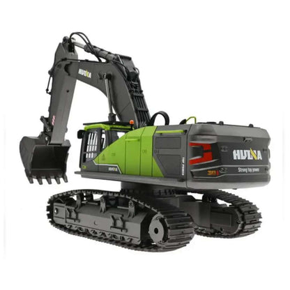 Huina 1593 RC Excavator 1/14 Scale – 2.4GHz Construction Truck with 360° Rotation & Metal
