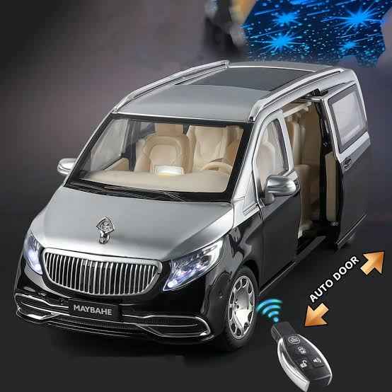 Mercedes-Maybach VS680 1:24 With Key Remote Metal Diecast Car