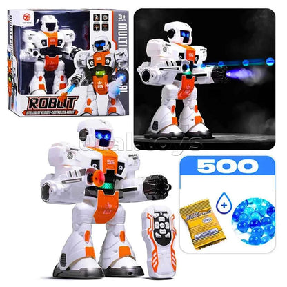 Intelligent Remote Control Robot Toy with Spray, Lights & Sound