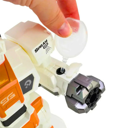Intelligent Remote Control Robot Toy with Spray, Lights & Sound