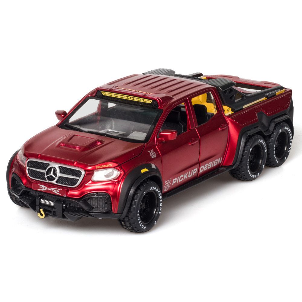 Mercedes-Benz X-Class 6x6 1:24 Diecast Scale Model Car