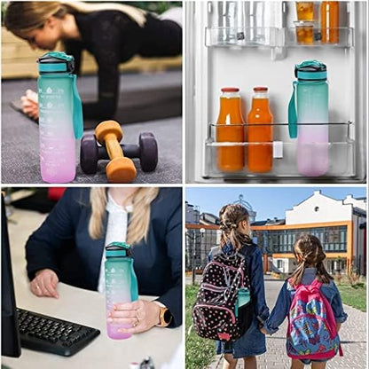 Premium Motivational Water Bottle