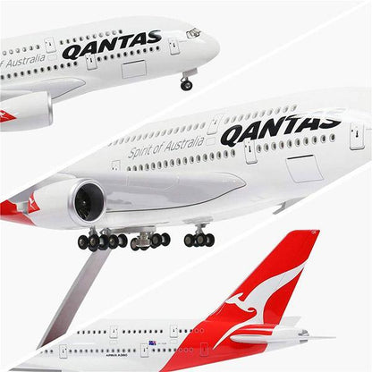 Qantas Airbus A380 47CM 1:160 Diecast Scale Model
