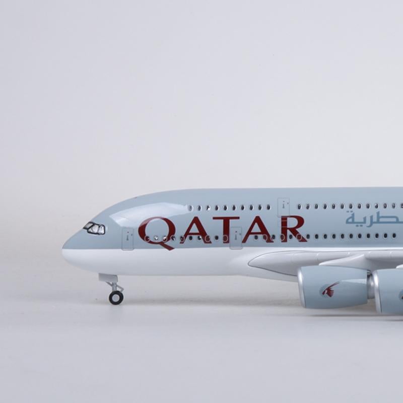 Qatar Airbus 380 Plane 47CM 1:160 Diecast Scale Model