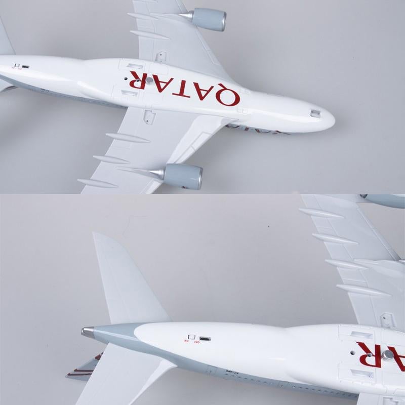 Qatar Airbus 380 Plane 47CM 1:160 Diecast Scale Model