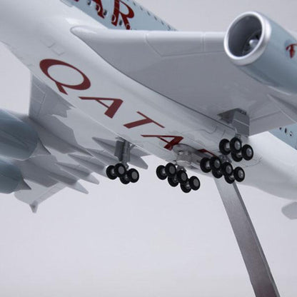 Qatar Airbus 380 Plane 47CM 1:160 Diecast Scale Model