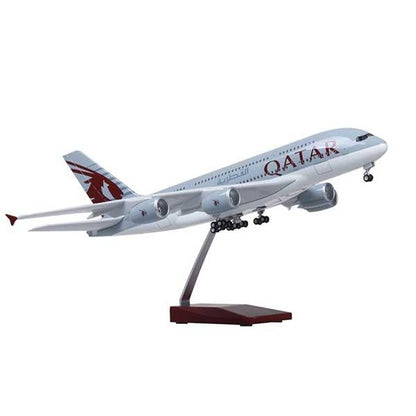 Qatar Airbus 380 Plane 47CM 1:160 Diecast Scale Model