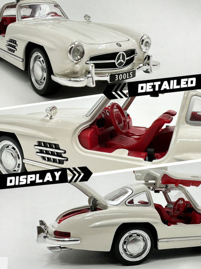 1954 Mercedes-Benz 300SL Vintage 1:24 Diecast Scale Model Car