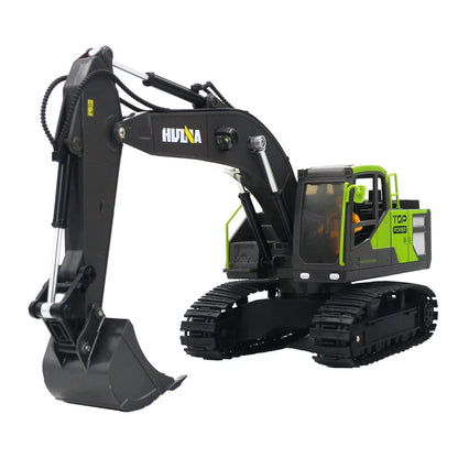 Huina 1661 1:18 Die-Cast Metal RC Excavator
