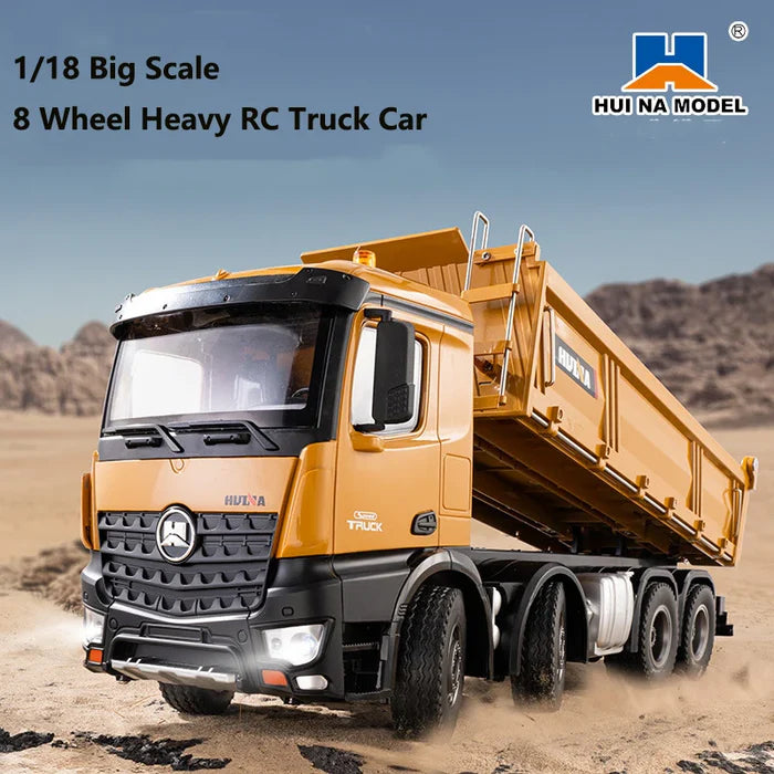 Huina 1536 1:14 Alloy RC Dump Truck