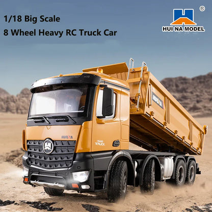 Huina 1536 1:14 Alloy RC Dump Truck