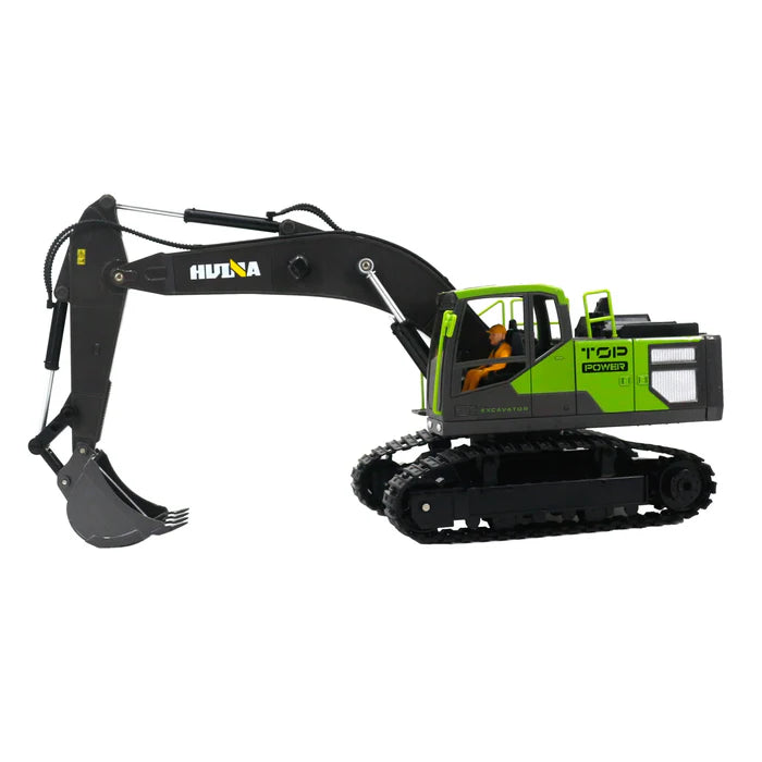 Huina 1661 1:18 Die-Cast Metal RC Excavator