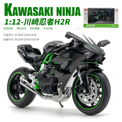 Kawasaki Ninja H2R Smoke 1:9 Diecast Alloy Model Bike