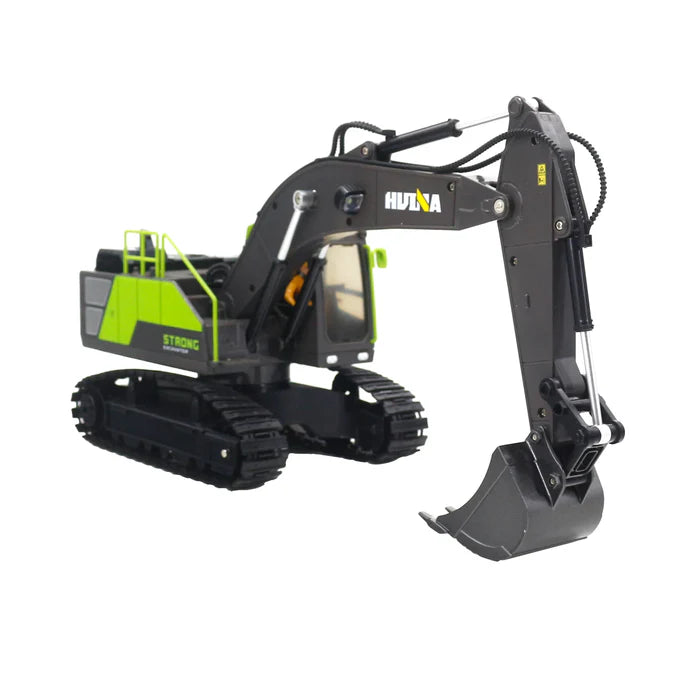 Huina 1661 1:18 Die-Cast Metal RC Excavator
