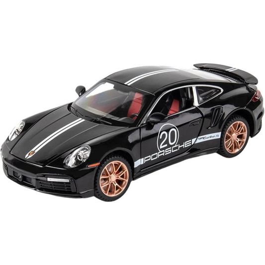 Porsche 911 Turbo S sports car 1:24 Diecast Scale Car