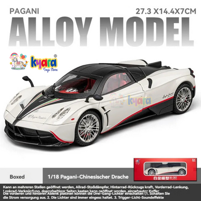 Pagani Huayra Scale Model Diecast Metalcar - All Size
