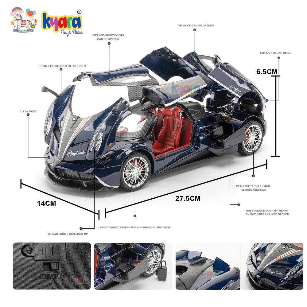AUTOart 1:18 Pagani Huayra Roadster Année de construction 2017 rouge AUTOart 1:18 Pagani Huayra Roadster Année de construction 2017 rouge