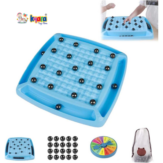 Magnet Chess Game - 2024 Newest Magnetic Chess Game,Family Board Games for Kids and Adults,Board Strategy Game Suitable for Multi-Player,Children Thinking Magnetic Chess Board (1 Set)
