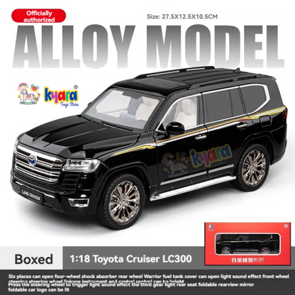 Toyota Land Cruiser LC300 Scale Model Diecast Metalcar