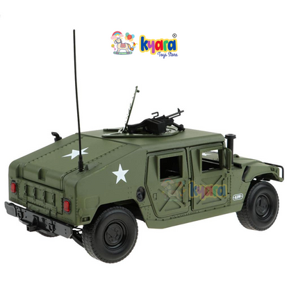 Military Battlefield Hummer Vehicles Scale Model Diecast Metalcar