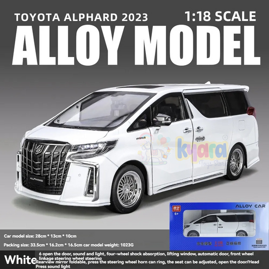 Toyota Alphard Scale Model Diecast Metalcar