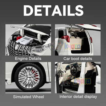 Toyota Alphard Scale Model Diecast Metalcar