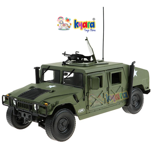 Military Battlefield Hummer Vehicles Scale Model Diecast Metalcar