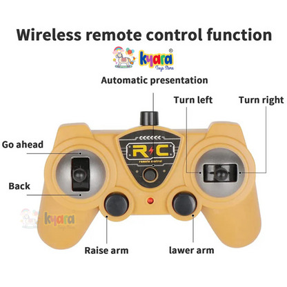 1:24 Scale Construction Truck 2.4GHz 6 Channels RC Crane Remote Control Engineering Vehicle Toys for Kids
