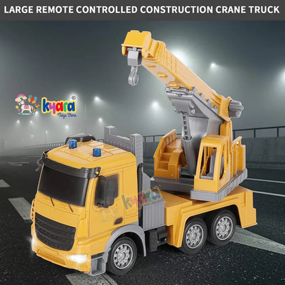 1:24 Scale Construction Truck 2.4GHz 6 Channels RC Crane Remote Control Engineering Vehicle Toys for Kids