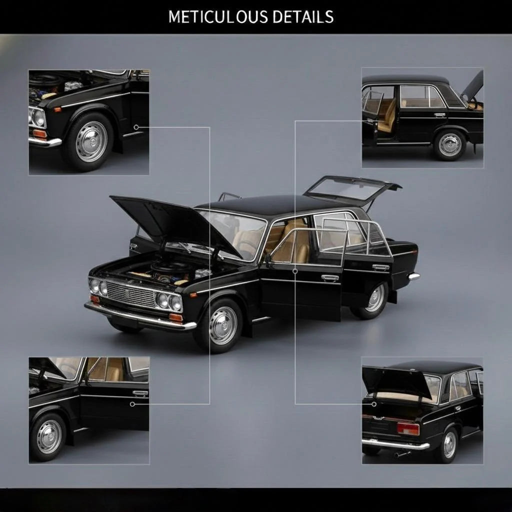 Lada 2106 Vintage Sedan Precision  1:18  Diecast Scale Model Car