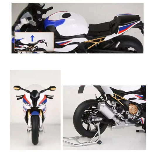 BMW S1000RR Smoke 1:6 Diecast Alloy Model Bike
