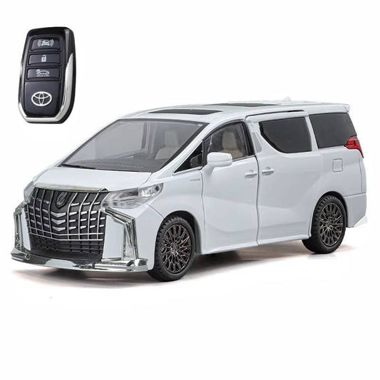 Toyota Alphard 1:24 with Key Remote Metal Diecast Car