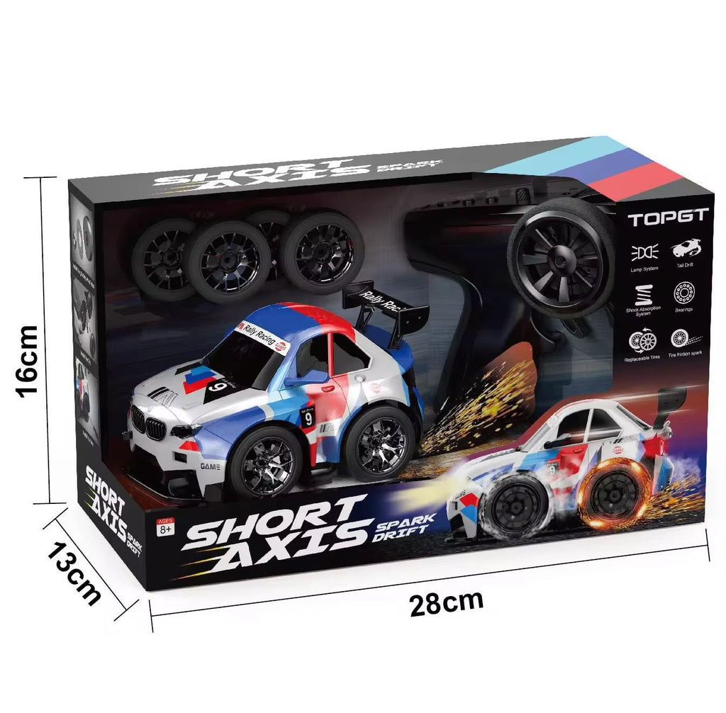 Fire Car - High - Speed RC Driftt Car With Sparkling