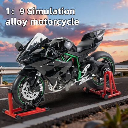 Kawasaki Ninja H2R Smoke 1:9 Diecast Alloy Model Bike