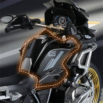 BMW R1250 GS Adventure 1:10 Diecast Alloy Model Bike