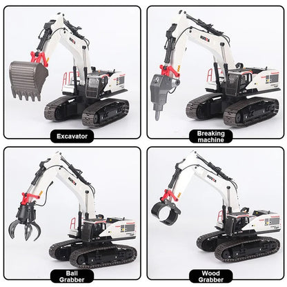 Huina 1594 1:14 Scale 22-Channel Alloy RC Excavator