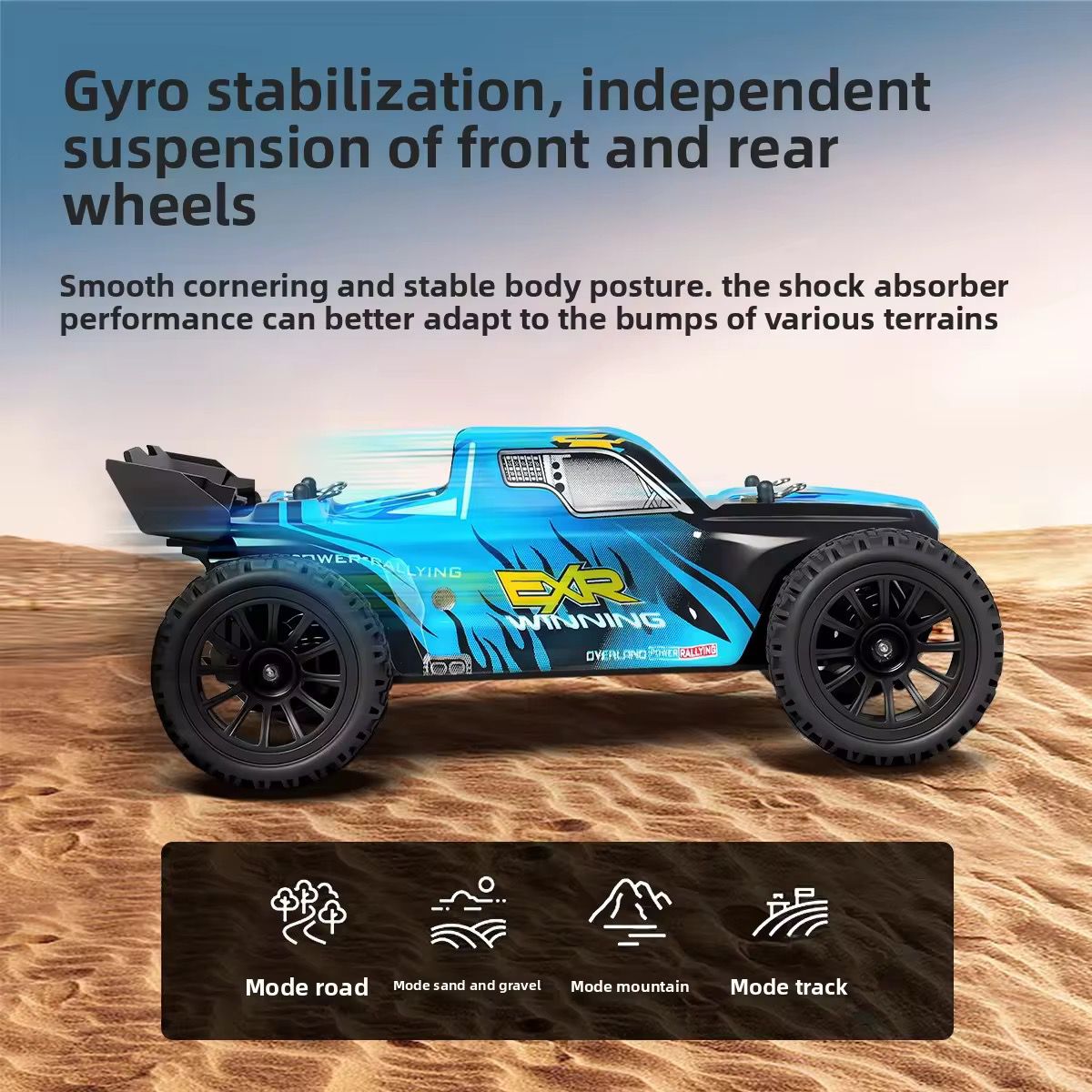 WLTOYS 244018 1/24 Scale Off-Road RTR Electric 2WD RC Monster Truck