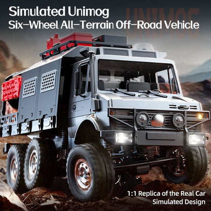 JJRC C8823C Unimog Off-Road 2-Speed Brushed RC Rock Crawler Truck