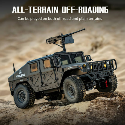 JJRC C885 Hummer Military Jeep Armored Vehicle Alloy Diecast Model