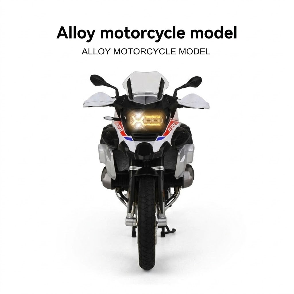 Alloy Motorcycle R1250GS Smoke 1:6 Diecast Alloy Model Bike