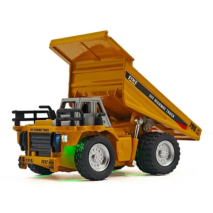 Engineering Dump Truck Toy 1/64 Scale Construction Vehicle