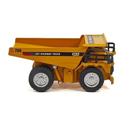 Engineering Dump Truck Toy 1/64 Scale Construction Vehicle