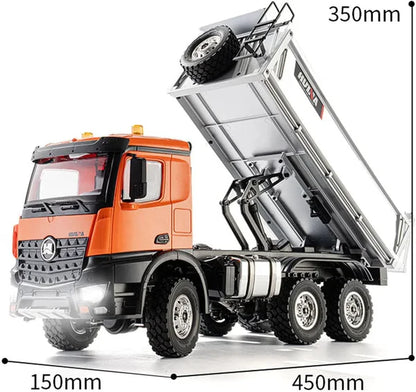 HUINA 1598 1:14 RC Dumper Truck with Metal Bucket