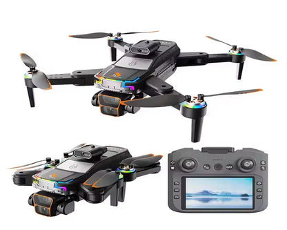 JS39P Intelligent Full HD Triple Camera Drone With Digital Display