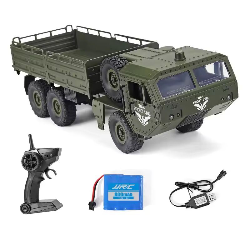 Military Truck JJRC Q75 Off-Road RC Remote Control Car